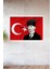 Metal Baskılı Atatürk Koleksiyonu Tablo No 23- 15 cm x 20 cm 1