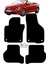 Vw Golf 6 (2009-2013)UYUMLU Lacasa Automotive Velur Halı Paspas 1