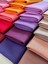 Renkli Düz %100 Pamuk Kumaş Seti – 50 Adet 20X20 cm Patchwork ve Dikiş Için 8