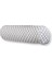 Roller Yastık, 3D Örgülü ve Nefes Alabilir, Iç Yastıklı, 40X47CM, Oekotex Sertifikalı, Gizli Fermuariı Ile Yıkanabilir, Yenilikçi Soğutma Ipliği Ile Tasarlanmıştır (Gri) 3