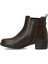 167073.Z5PR Kahverengi Kadın Topuklu Bot 3