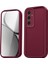 Samsung Galaxy A17 Uyumlu Kılıf Kamera Korumalı Yumuşak Dokulu Darbe Emici Bordo Silikon Kapak 2
