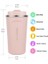 Paslanmaz Çelik Kahve Termos Bardak Matara 500 ml Pembe Renk – PKH-PJ-3549-L 3