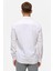 Slim Düz Klasik Yaka Beyaz Erkek Gömlek GM1008400334 5