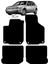 Vw Golf 4 (1997-2004)UYUMLU Lacasa Velur Halı Paspas 1