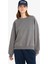 Coool Oversize Basic Gri Kadın Sweatshirt A4177AX/GR449 1