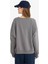 Coool Oversize Basic Gri Kadın Sweatshirt A4177AX/GR449 5