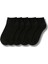 Kadın Siyah Pamuklu Patik Çorap 5’li Paket 1