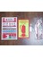 12 kg Abc Kkt Yangın Söndürme Tüpü Fosforlu Levhası Kullanma Talimatı 3M N95 Maske ve Askı Aparatı Dahil 4 Yıl Garantilidir Ruhsat Alımına Uygun 2
