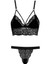 Mia Kadın Siyah Dantelli Sütyen Takım 1