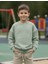 Erkek ve Kız Çocukları Için 3 Iplik Kumaş Sweatshirt %100 Pamuk Unisex 1