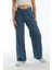 Kadın Palazzo Geniş Paça Jeans 4