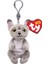 Beanie Bellies Peluş Gri Köpek Anahtarlık Wilfred 1