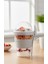 Titiz 600 ml Kaşıklı Yoğurt & Müsli Kabı - Taşınabilir Kase - Beyaz 1