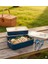 Titiz Fely 2 Katlı Öğle Yemeği Kabı - Çatal Kaşık Dahil - Sızdırmaz & Kilitli Lunch Box- Lacivert 1