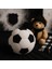Goal Peluş Futbol Topu - Taraftar Siyah Beyaz Yumuşak Top - 20 cm Dekoratif ve Oyuncak Top 3