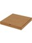 23,8X23,8X3CM Kutu - Küçük Boy Pizza Kutusu - 0,6 Desi Kutu - Kraft - [10 Adet] 1.5 x 5 Kahverengi 2