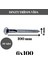 Trifon Vida 6X100 mm Altı Köşe Anahtar Başlı Vida 50'li Paket 2