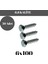 Trifon Vida 6X100 mm Altı Köşe Anahtar Başlı Vida 50'li Paket 4