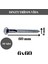 Trifon Vida 6X60 mm Altı Köşe Anahtar Başlı Vida 50'li Paket 2