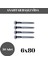 Trifon Vida 6X80 mm Altı Köşe Anahtar Başlı Vida 50'li Paket 5