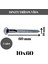 Trifon Vida 10X60 mm Altı Köşe Anahtar Başlı Vida 5'li Paket 2