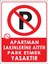 Metal Apartman Sakinlerine Aittir Park Etmek Yasaktır 15CM x 20CM Uyarı Levhası Yönlendirme Tabelası 1