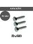 Trifon Vida 8X60 mm Altı Köşe Anahtar Başlı Vida 10'lu Paket 4