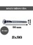 Trifon Vida 8X90 mm Altı Köşe Anahtar Başlı Vida 50'li Paket 2