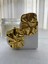 316L Çelik Gold Renk Vıp Küpe 4