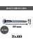 Trifon Vida 8X60 mm Altı Köşe Anahtar Başlı Vida 50'li Paket 2