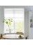 Rıngblomma Katlamalı Stor Perde Beyaz 80 x 160 cm Işık Filtreleyici Polyester 2