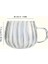 Life 2 Adet Ateşe Dayanıklı 400 ml Çizgili Cam Kupa MIT1100 2
