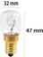 15W Şeffaf Tuz Lambası Ampulu Sarı Işık Gece Lambası Ampulu E14 Sarı Işık E14 Halogen Ampul 15 Watt 2