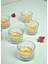 6 Adet Mumluk Küçük Boy Saydam Cam Çap: 5 cm Tealight Mum Mumluk 1