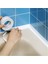 Su Sızdırmaz Banyo Mutfak Pvc Kapı Pencere Kenar Bandı 3.2 mt Beyaz Tuvalet Duşakabin Küvet Bant Tam 1