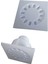 (1ADET)BANYO Balkon Bahçe Alttan Çıkışlı Su Çamur Süzgeci 10X10 cm 1