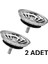 2 Adet Çöpmak 8 cm Paslanmaz Çelik Lavabo Evye Gider Süzgeci (Sifon Süzgeci) – Tıkanıklık Önleyici E 1