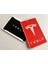 Anahtar Kart Rozeti - Tesla Logosu ve Metin ile 1