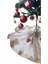 , Yılbaşı Çam Ağacı Altı Örtüsü, Çam Ağacı Ayak Halısı Örtüsü, Kırık Beyaz Renk, Peluş 70 cm 6