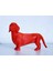 Dachshund Ayakta Duran Figür - Düşük Poli 3