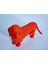 Dachshund Ayakta Duran Figür - Düşük Poli 7