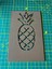 Montessori Ananas Boyama Kartı 3