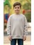 Erkek ve Kız Çocukları Için 3 Iplik Kumaş Sweatshirt %100 Pamuk Unisex 1