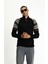 Yarım Balıkçı Yaka Slim Fit Dar Kesim Fermuarlı Desenli Triko Kazak 6