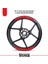 Motosiklet Speedhunters Jant Sticker 8'li Dekor Sticker Motor Sticker 1