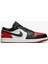 Jordan Air 1 Low Erkek Siyah - Kırmızı Spor Ayakkabı 553558 1