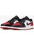 Jordan Air 1 Low Erkek Siyah - Kırmızı Spor Ayakkabı 553558 2
