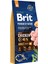 Brit Premium By Nature Adult Tavuklu Orta Irk Yetişkin Köpek Maması 15KG 1