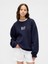 Erkek Lacivert Vintagesoft Nap Logo Sweatshirt 6
